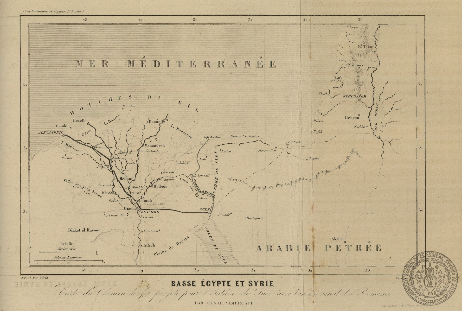 Basse Egypt et Syrie….